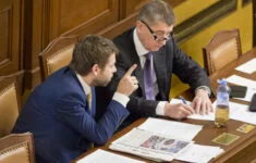 Ministr spravedlnosti Robert Pelikán a jeho šéf Andrej Babiš 