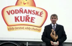 Reklama na Andreje Babiše a Vodňanské kuře