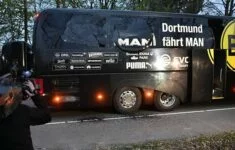 Napadený autobus fotbalistů Dortmundu