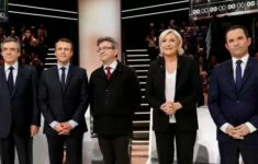 Kandidáti na francouzského prezidenta.