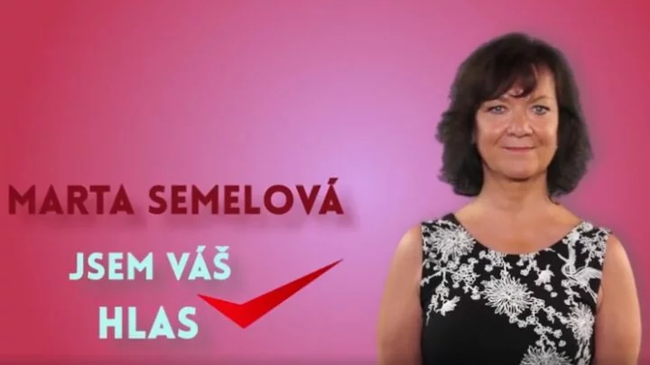 Marta Semelová je Váš hlas. 