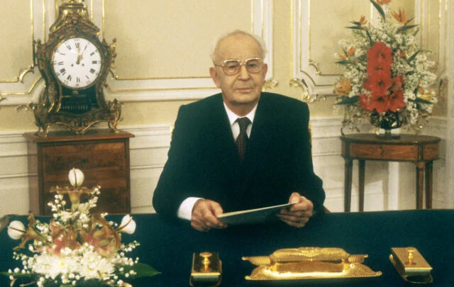 Sovětský normalizátor, generální tajemník ÚV KSČ a prezident ČSSR Gustáv Husák.