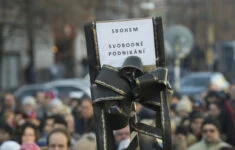 Ilustrační foto – demonstrace na Václavském náměstí proti zavedení EET dne 3. prosince 2016 