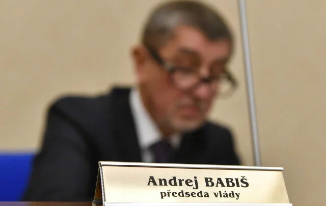 Premiér Andrej Babiš 