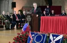 Miloš Zeman uděluje státní vyznamenání – ilustrační foto 
