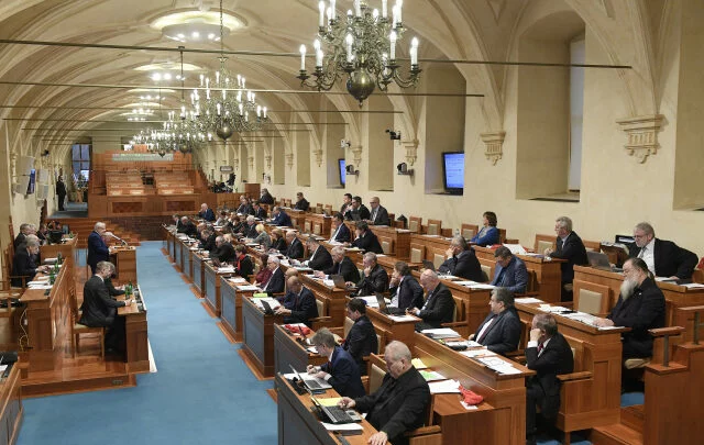 Jednání pléna Senátu Parlamentu ČR