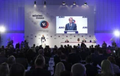 Předseda hnutí ANO Andrej Babiš na celostátním sněmu ANO 17. února 2019 v Praze