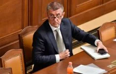 Premiér Andrej Babiš na schůzi poslanecké sněmovny 