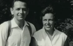 s manželkou v 50. letech