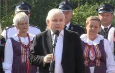 Jarosław Kaczyński, předseda strany Právo a spravedlnost.