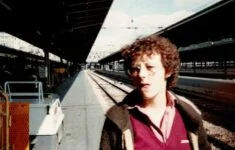 Carole Paris před odjezdem, listopad 1982 