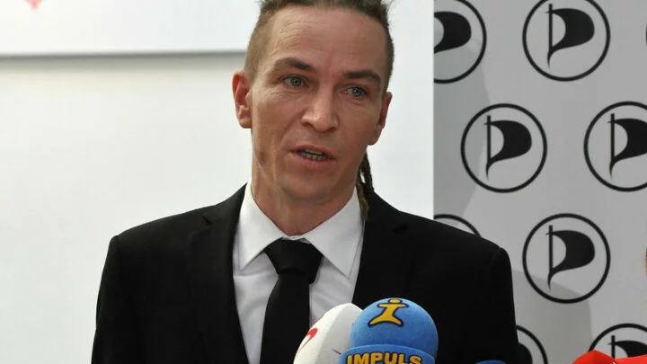 Předseda Pirátů Ivan Bartoš