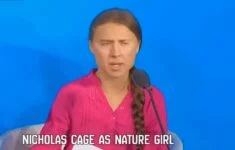Když budete chtít, Nicholas Cage najednou mluví jako Greta