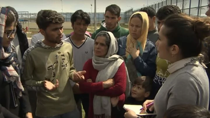 Afghánští uprchlíci v Turecku.