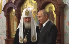 Patriarcha Kirill a Vladimir Putin.