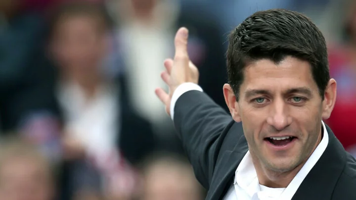 Předseda dolní komory amerického parlamentu Paul Ryan (pravicová Republikánská strana)