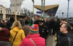 Demonstrace v Jaroměři
