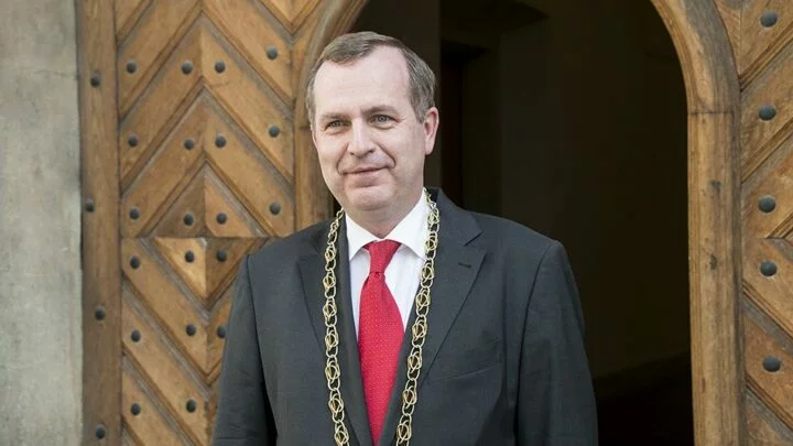 Rektor Univerzity Karlovy Tomáš Zima