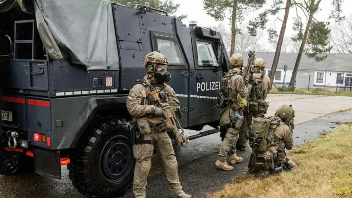 Německá policie, ilustrační snímek