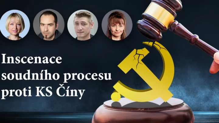 Inscenaci procesu s čínskými komunistickými pohlaváry sehrají Klára Cibulková, David Steigerwald, Jacob Erftemeijer a Andrea Černá. 