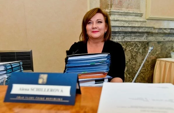 Ministryně financí Alena Schillerová (ANO)