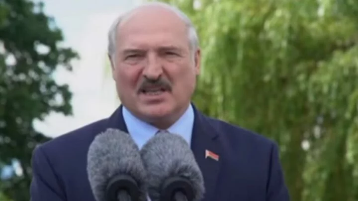 Běloruský diktátor Alexandr Lukašenko