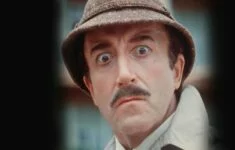 Peter Sellers jako inspektor Clouseau