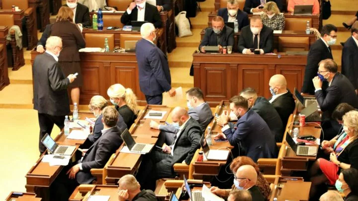 Jednání poslanecké sněmovny, ilustrační foto