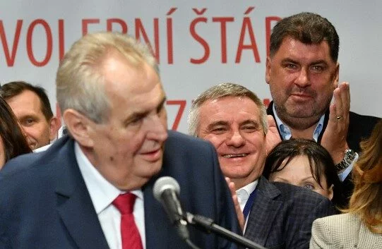 Bývalý prezident Miloš Zeman a jeho okolí 