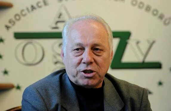Předseda Asociace samostatných odborů Bohumír Dufek 