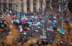 Euromajdan v Kyjevě byl výrazem evropských aspirací Ukrajinců (2013/2014)