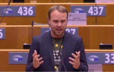 Poslanec Evropského parlamentu Daniel Freund z Výboru pro rozpočtovou kontrolu