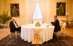 Novoroční oběd prezidenta Zemana a premiéra Babiše v Lánech