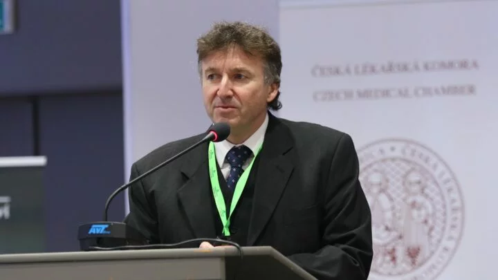 Prezident České lékařské komory Milan Kubek