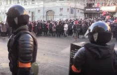 Demonstrace v Rusku. Ilustrační foto. 
