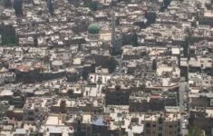 Hlavní město Sýrie Damašek