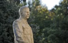 Socha sovětského diktátora Josifa Vissarionoviče Stalina