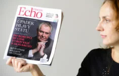 Týdeník Echo, který vyšel poprvé v listopadu 2014, se posunul k zapšklosti, mrzutosti a zakyslosti