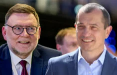 Možní příští ministři financí Zbyněk Stanjura (ODS) a Věslav Michalik (STAN).