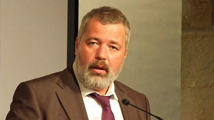 Ruský novinář a laureát Nobelovy ceny Dmitrij Muratov.