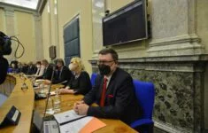 Ministr financí Zbyněk Stanjura (ODS) na jednání vlády