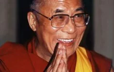  14. tibetský dalajláma Tändzin Gjamccho.