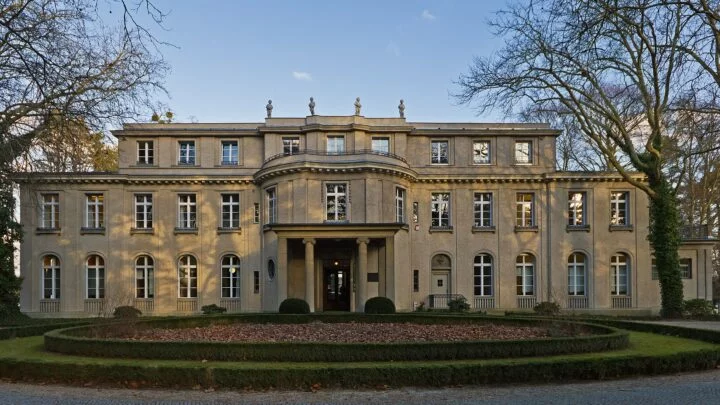 Vila u jezera Wannsee, ve které se konference konala