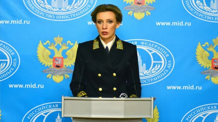 Mluvčí ruského ministerstva zahraničí Maria Zacharova