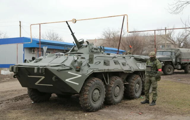 Ruská armáda na Ukrajině. Ilustrační foto