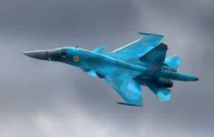 Ruský stíhací bombardér Suchoj Su-34