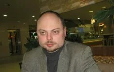 Opoziční ruský novinář Vladimir Kara-Murza.