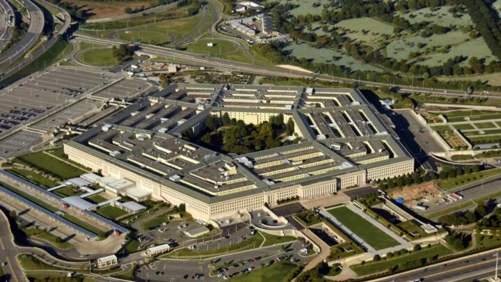 Pentagon, sídlo Ministerstva obrany Spojených států amerických