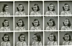 Fotografie pro cestovní pas Anne Frankové z roku 1939