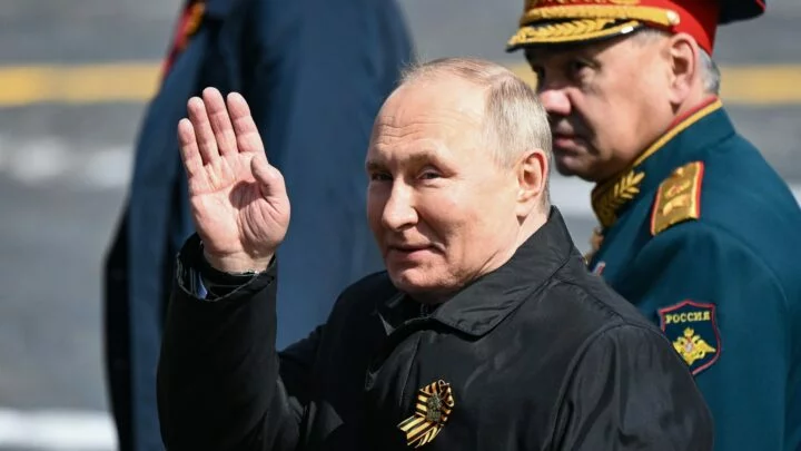 Ruský diktátor Vladimir Putin.